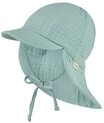 Sterntaler&reg; Schirmm&uuml;tze UV-Schutz 30 Schirmm&uuml;tze mit Nackenschutz Musselin...