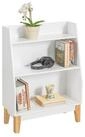 SoBuy B&uuml;cherregal KMB47, Kinderregal mit 3 F&auml;chern Aufbewahrungsregal f&uuml;r...