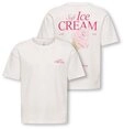 KIDS ONLY T-Shirt KOGHELEN LIFE S/S LOOSE TEE JRS NOOS mit gro&szlig;em R&uuml;ckendruck