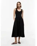 Tommy Hilfiger A-Linien-Kleid 5X2 RIB MIX MEDIA DRESS Baumwollmischung,...