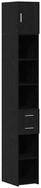 vidaXL Sideboard Aufbewahrungsschrank mit Schubladen 2 pcs Schwarz Eichen-Optik...