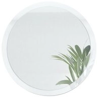 Vladon Wandspiegel Globe 80 (dekorativer runder Spiegel, f&uuml;r Flur und...