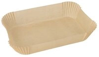 PAPSTAR Backpapier 100 x Backpapiere 22 cm x 14 cm x 4,5 cm braun...