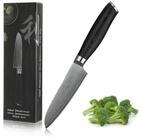 Wakoli Santokumesser Mikata Damast Kleines Santoku K&uuml;chenmesser 12cm Klinge