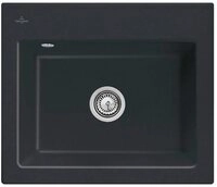 Villeroy & Boch K&uuml;chensp&uuml;le Subway 60 S mit Handbet&auml;tigung Premiumline R7...
