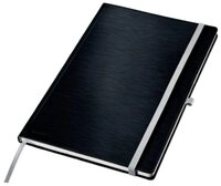 LEITZ Notizbuch 44751094 Notizbuch liniert Satin Schwarz Anzahl der Bl&auml;tter:...