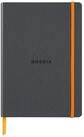 EXACOMPTA Einsteck-Fotoalbum Notizbuch A5 Softcover, 80 Bl 90g, liniert, Titan