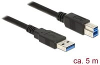 Delock Kabel USB 3 Typ-A Stecker - USB 3 Typ-B Stecker 5.0 m 85070 USB-Kabel,