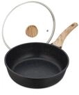 relaxdays Schmorpfanne mit Deckel