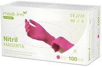 Medi-Inn Einweghandschuhe 1000x Classic Nitril puderfrei magenta Nitril Magenta