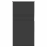 Rollo Verdunkelungsrollo Schwarz 85x150 cm Stoffbreite 80,7 cm, vidaXL
