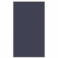 Rollo Verdunkelungsrollo Marineblau 125x230 cm Stoffbreite 121,6 cm, vidaXL