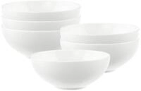 Villeroy & Boch Schale Anmut Dessertschalen &oslash; 13 cm 6er Set, Porzellan, (6x