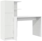 vidaXL Schreibtisch Schreibtisch 2 pcs Wei&szlig; (2-St)