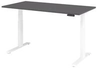HAMMERBACHER Schreibtisch Schreibtisch el 160x80cm wei&szlig;/graphit