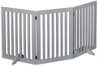 relaxdays Universalschutzgitter Graues Absperrgitter 70 cm, 3 Panel