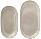 like. by Villeroy & Boch Servierplatte Perlemor Sand Servierplatten-Set 2er Set,