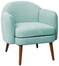 SVITA Sessel JOHAN, Loungesessel,Holzbeine,Mit Armlehne,Gepolstert
