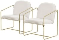 ML-DESIGN Loungesessel Esszimmerstuhl mit dickem gepolsterter Sitz R&uuml;cken- und