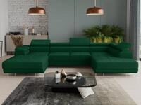 Sofnet Wohnlandschaft Caris U, mit Schlaffunktion und zwei Bettk&auml;sten, Ecksofa...
