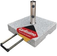 Gardissimo Schirmhalter 70 kg Granit Edelstahl Sonnenschirmst&auml;nder Robusto, 1...