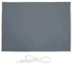 relaxdays Sonnensegel Graues Sonnensegel rechteckig, 3,5 x 4,5 m grau 450 cm x...