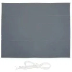 relaxdays Sonnensegel Graues Sonnensegel rechteckig, 5 x 6 m grau 600 cm x 0.5...