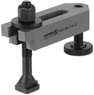 AMF F&uuml;hrungsschiene AMF Spanneisen 6315V abgesetzt mit St&uuml;tzschraube Nut 12 mm