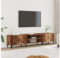 vidaXL Schrankmodule TV-Schrank Altholz-Optik 180x31,5x40 cm Holzwerkstoff