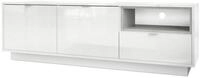 Vladon Lowboard Metro (Lowboard, mit 2 T&uuml;ren), Schublade und offenem Fach