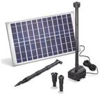 esotec Solarpumpe 25/1250 Teichpumpen-Set 1250l/h, 25Wp Solarmodul,...