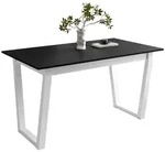 Lookway Esstisch ARTON II ausziehbarer Tisch 140 cm, Breite: 140-195 schwarz