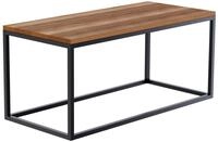 CLP Couchtisch Manteo Couchtisch (1er), Eichenholz, pulverbeschichtetes Metall