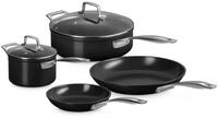 LE CREUSET Pfannen-Set Essential Kochgeschirrset Keramik-Antihaft 4tlg