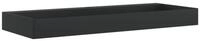 vidaXL Waschbecken Waschbecken 120x46x11 cm Mineralguss/Marmorguss Mattschwarz