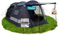 Skandika Tunnelzelt Kambo 4 Sleeper Protect, mit dunkler Schlafkabine,...