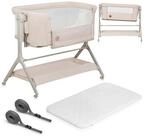lionelo Reisebett Leonie Plus (Set, Set) SUPER Babytragetasche, Wiege,...