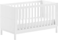 Vipack Babybett in gradlinigem Design, standfest gebaut, pflegeleichte...