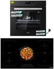 KB Elements Induktions Herd-Set KBE Einbaubackofen 60 cm mit 5-Zonen