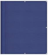 vidaXL Balkonsichtschutz Balkonabdeckung Blau 120x800 cm 100 % Polyester-Oxford