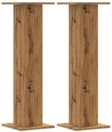 vidaXL Blumenst&auml;nder Pflanzenst&auml;nder 2 Stk. Artisan-Eiche 30x30x95 cm...