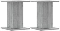 vidaXL Blumenst&auml;nder Pflanzenst&auml;nder 2 Stk. Grau Sonoma 30x30x40 cm...
