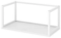 HAMMERBACHER Regal Metallrahmen FlexWall 80cm 1OH wei&szlig;