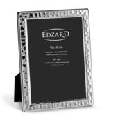 EDZARD Bilderrahmen Pavia, versilbert und anlaufgesch&uuml;tzt, f&uuml;r 13x18 cm Foto