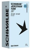Schwalbe Fahrradschlauch Schwalbe Aerothan Schlauch SV15 23/32-622 60mm -