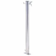 vidaXL Bew&auml;sserungssystem Wassers&auml;ule f&uuml;r den Garten 60 cm Edelstahl Rund,...
