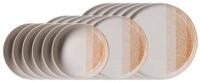 Ritzenhoff & Breker Tafelservice Trio Teller-Set 18er Set (18-tlg), 6 Personen,
