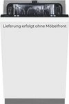 exquisit vollintegrierbarer Geschirrsp&uuml;ler 1009 EGSP1009-E-450D schwarz, 10 l,...
