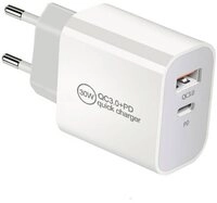 IWH USB C Ladeger&auml;t 30W / USB-C & USB-QC 019058 USB-Ladeger&auml;t