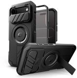 TECH PROTECT Handyh&uuml;lle Kevlar Pro Kompatibel mit iPhone 17 Air &ndash; Schwarz